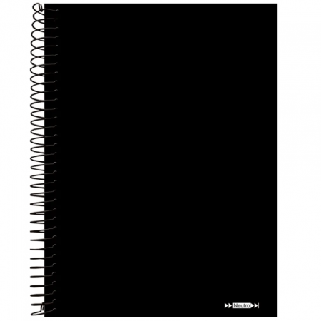 caderno preto